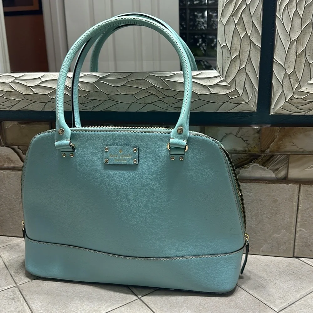Tiffany Blue Kate Spade New York Large handbag - Picture 7 of 7
